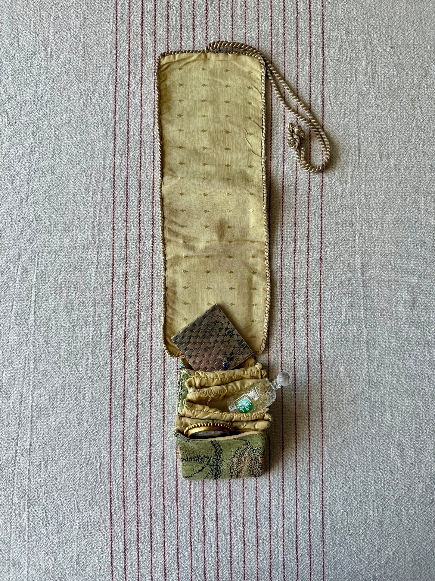 Antique Silk Lingerie Pouches