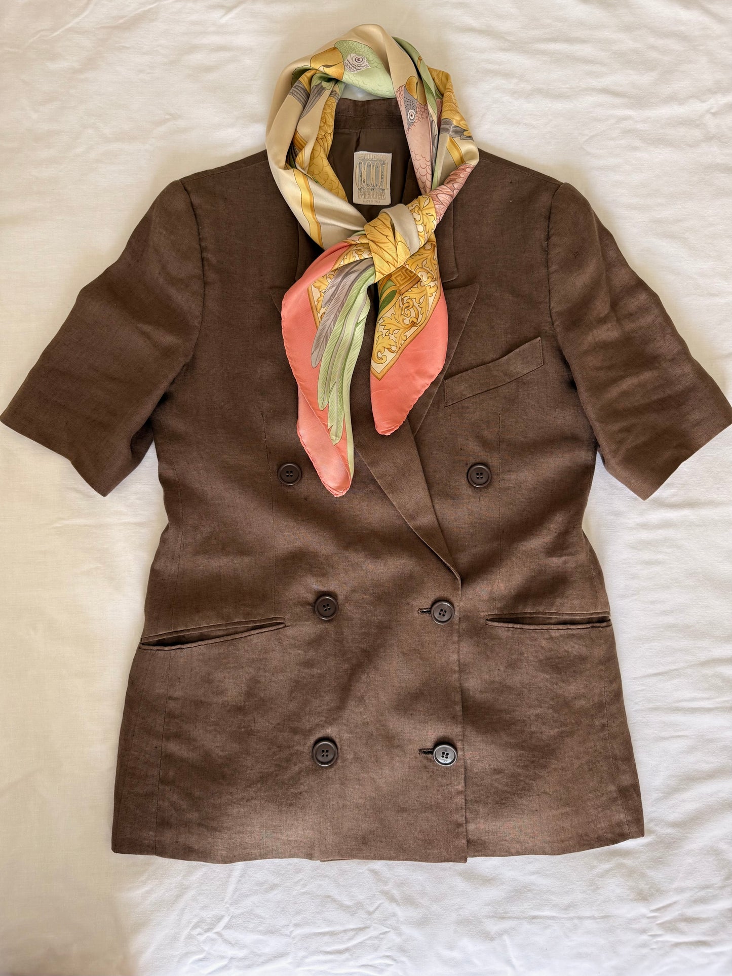 Vintage Gianfranco Ferré Linen Blazer
