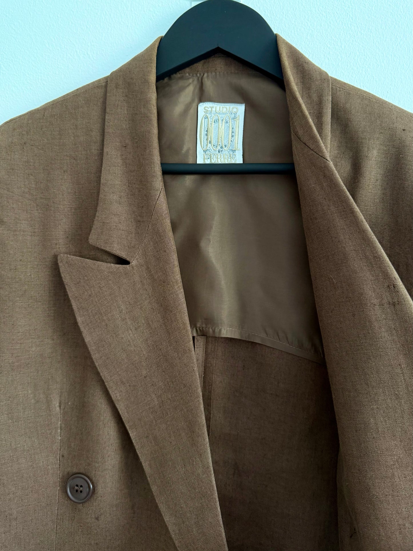 Vintage Gianfranco Ferré Linen Blazer