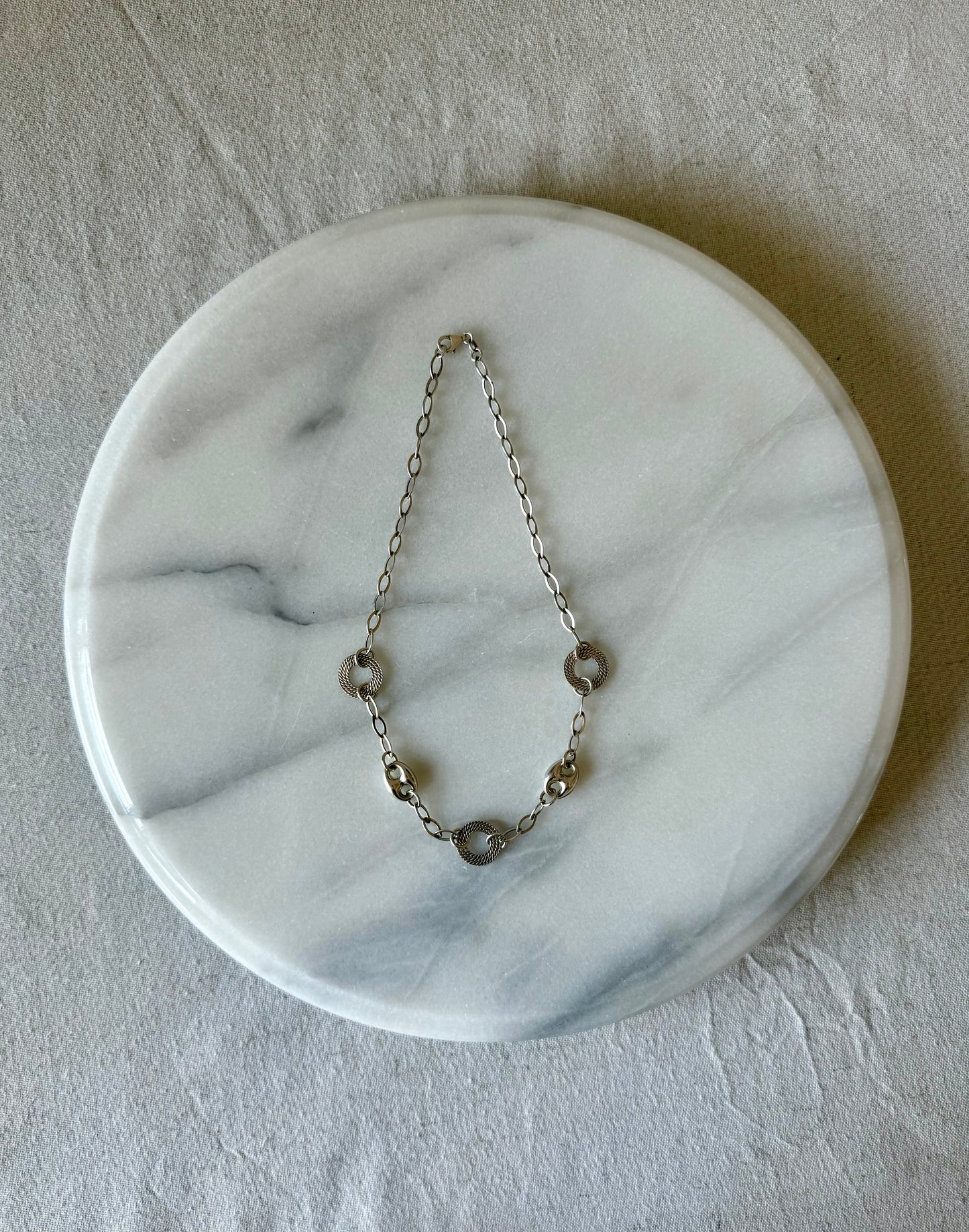 Vintage Italian Silver Necklace