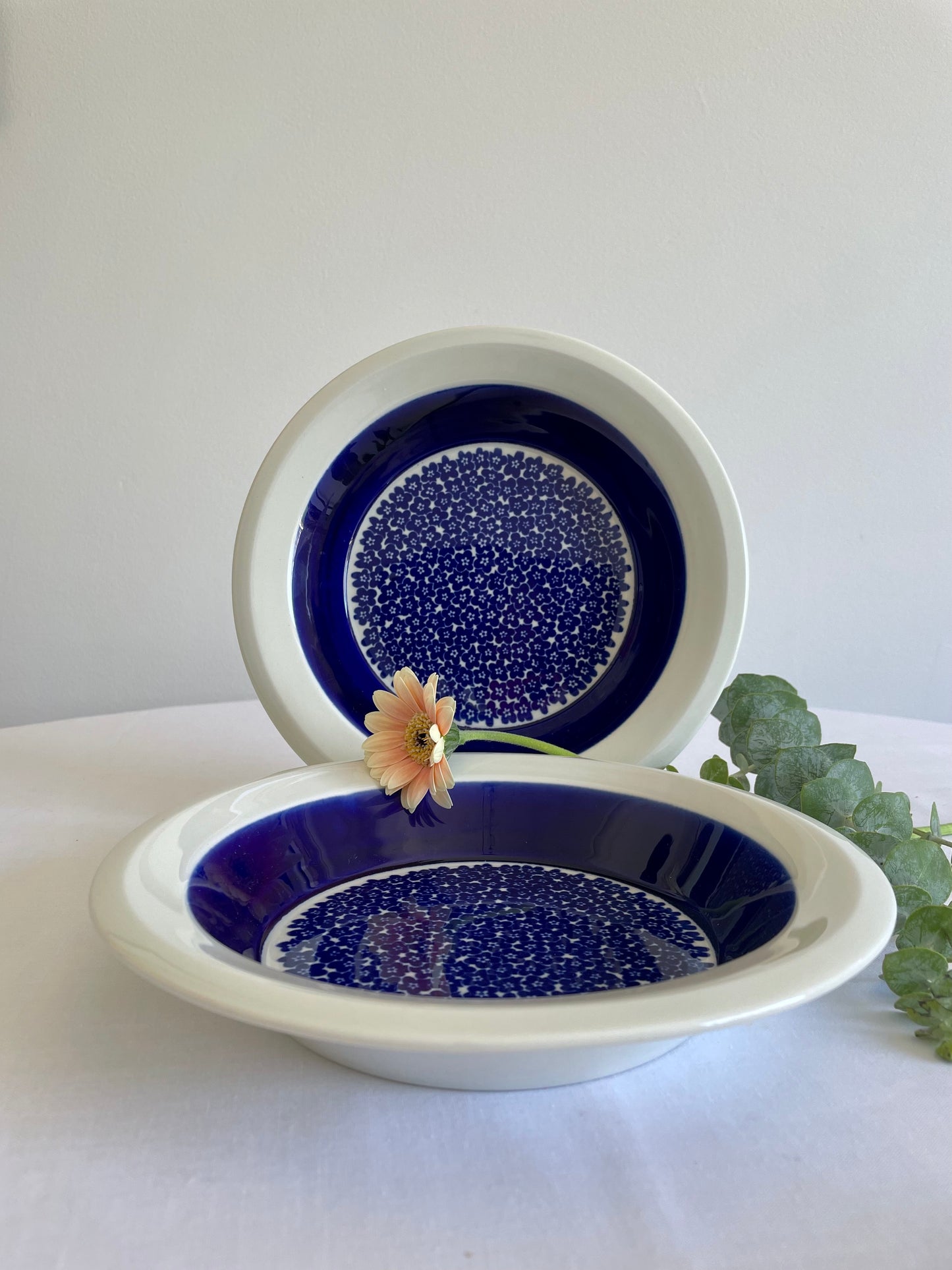 Arabia Finland Blue Flower FAENZA Breakfast sets