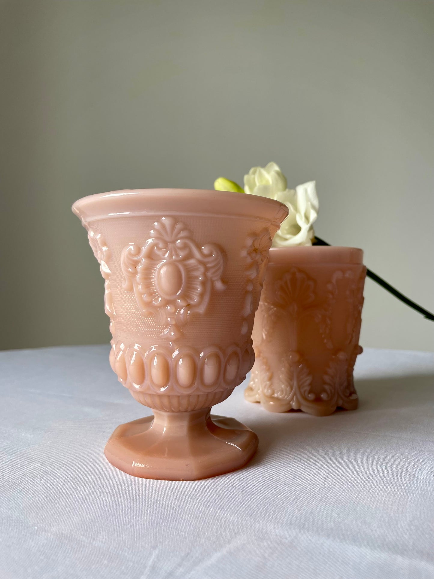 Antique Cristalleries de Saint Louis Goblets