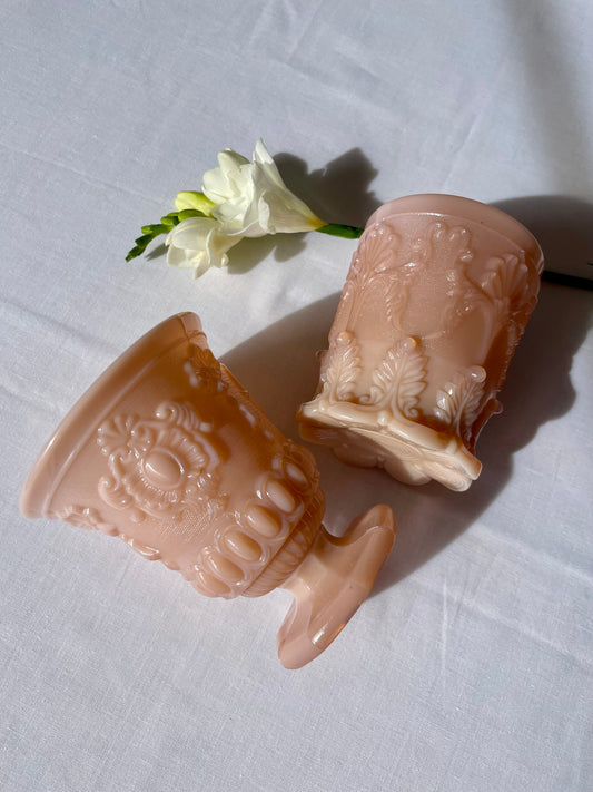 Antique Cristalleries de Saint Louis Goblets