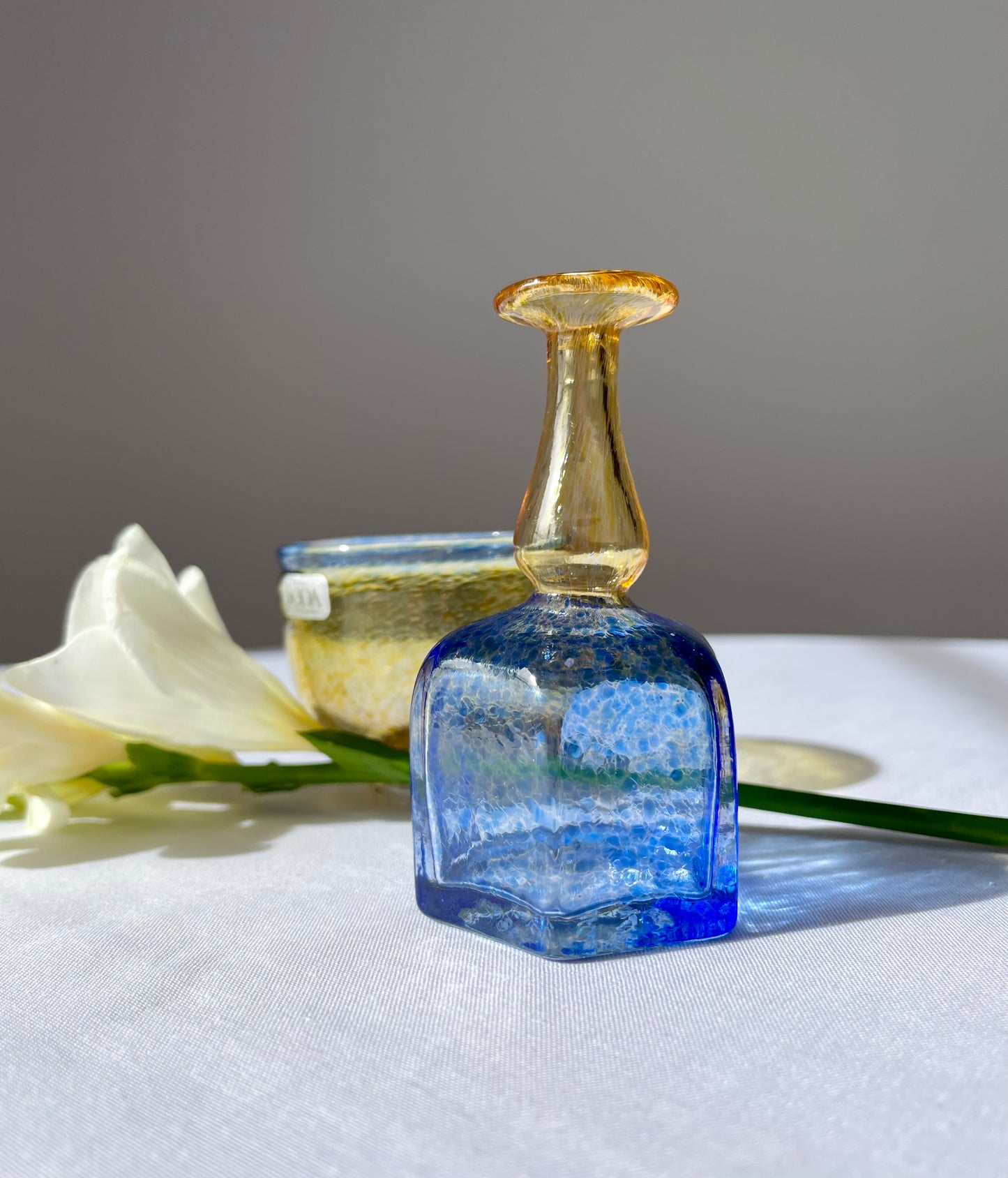 Antikva Bowl & Vase by Bertil Vallien for Kosta Boda