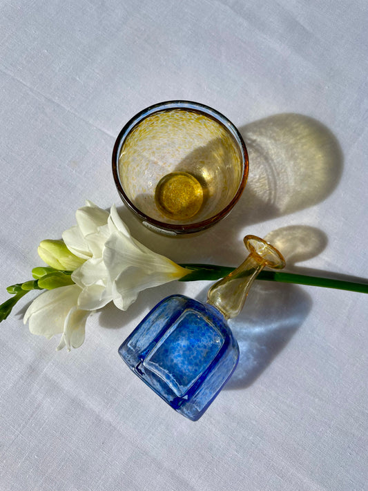 Antikva Bowl & Vase by Bertil Vallien for Kosta Boda