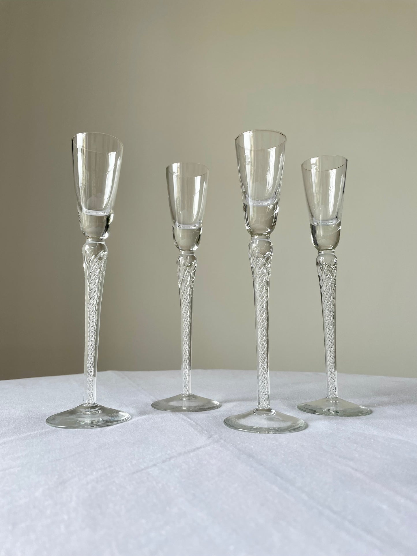 Stuart Crystal Air Twist Iona Cordial Glasses