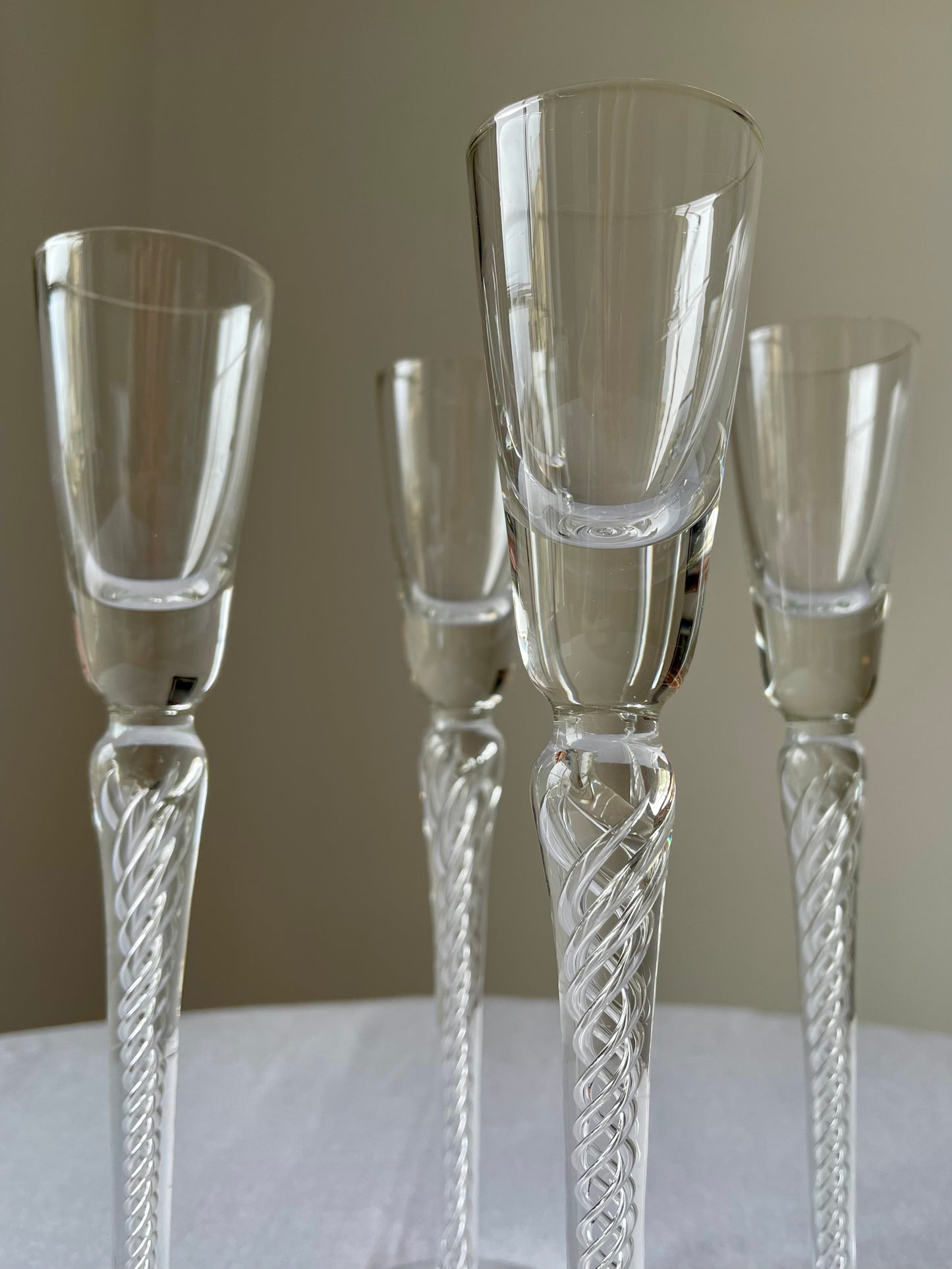 Stuart Crystal Air Twist Iona Cordial Glasses