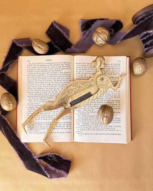 Antique Brass Betel Nut Cutter