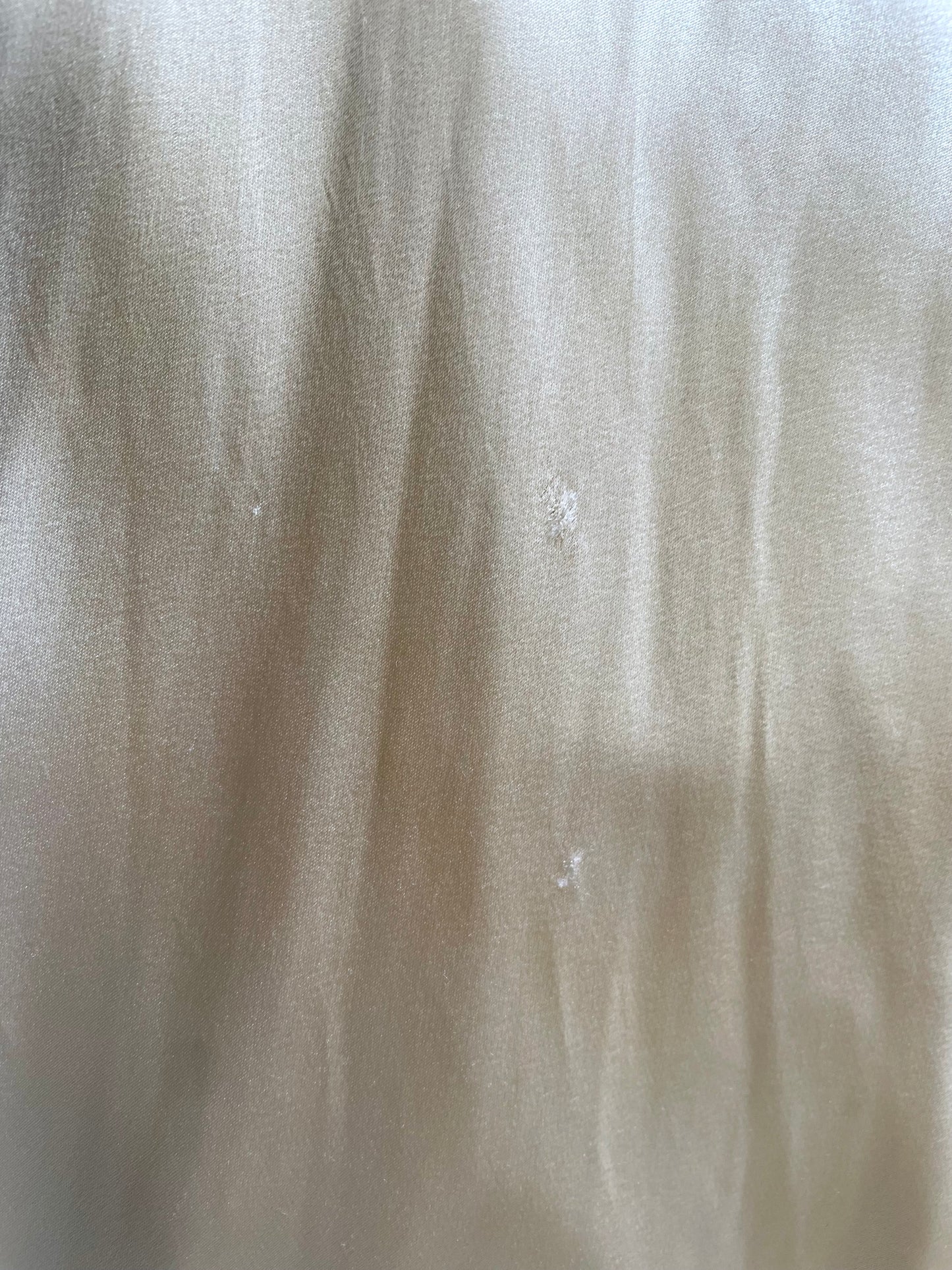 Vintage 1930s Liquid Satin Wedding Gown