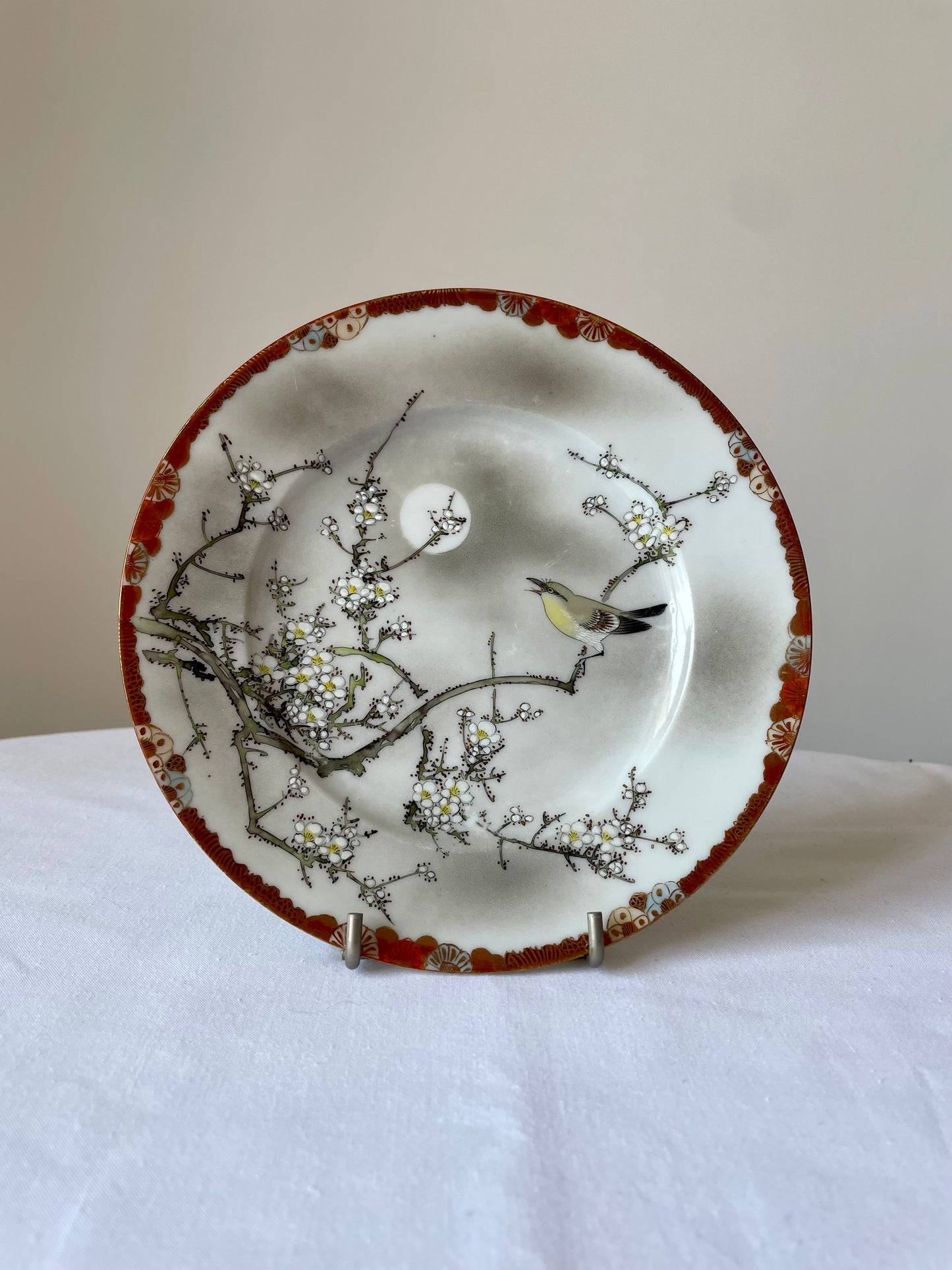 Antique Kutani Plates, Meiji period