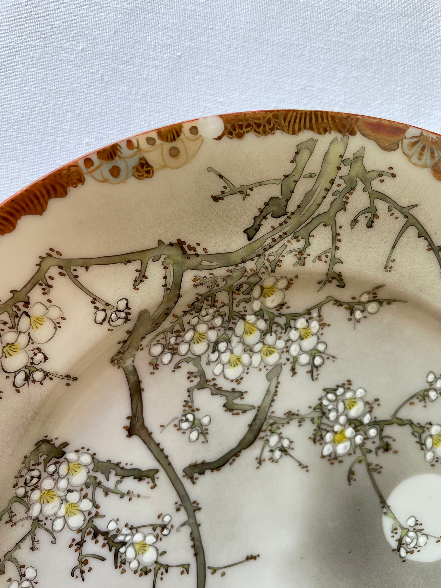 Antique Kutani Plates, Meiji period