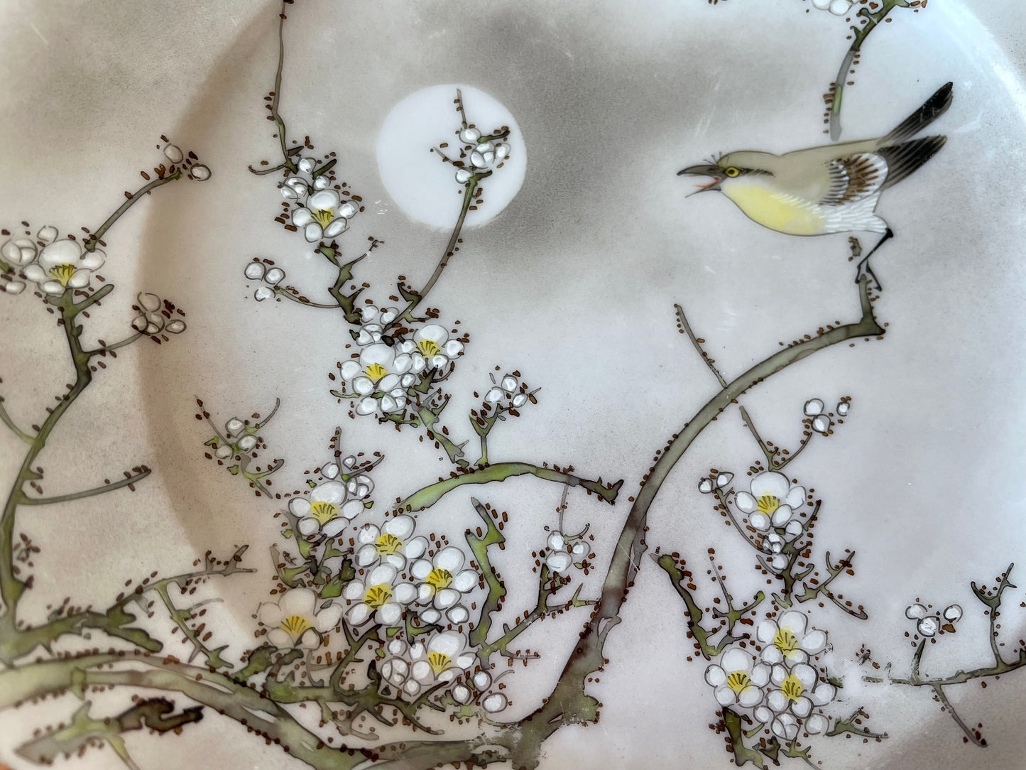 Antique Kutani Plates, Meiji period