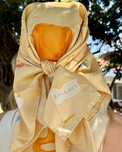 Bulgari Silk Scarf by Davide Pizzigoni