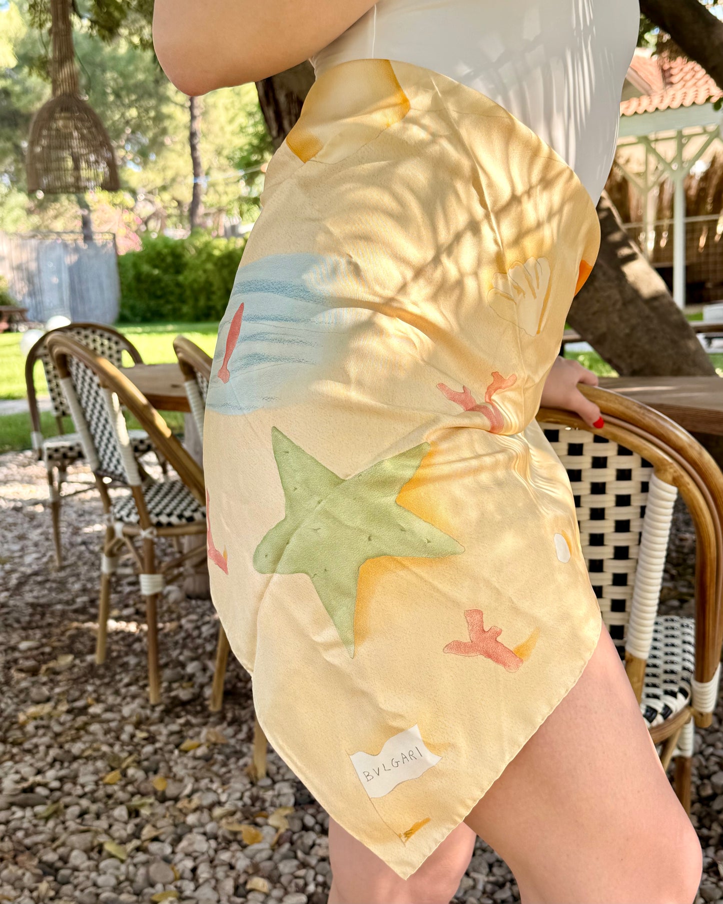 Bulgari Silk Scarf by Davide Pizzigoni