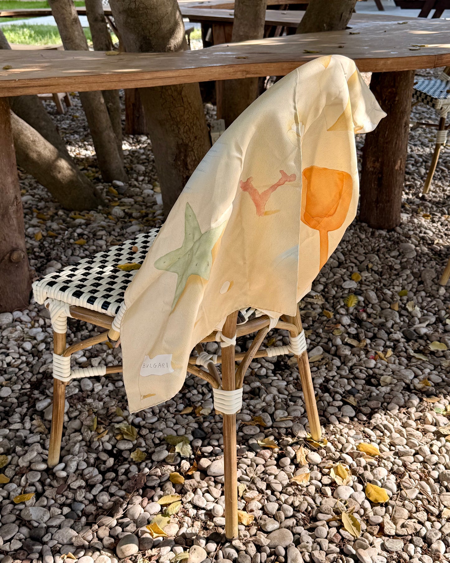 Bulgari Silk Scarf by Davide Pizzigoni