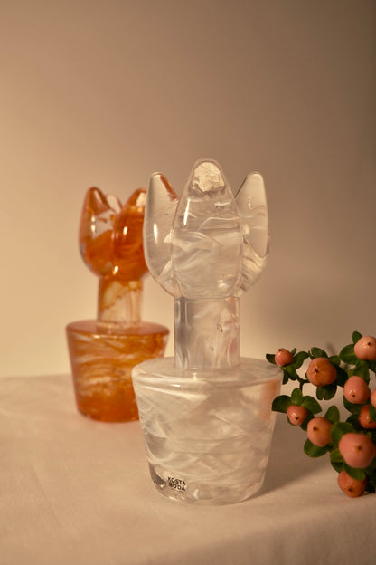 Kosta Boda glass tulips "Flower Power" by Ulrica Hydman-Vallien
