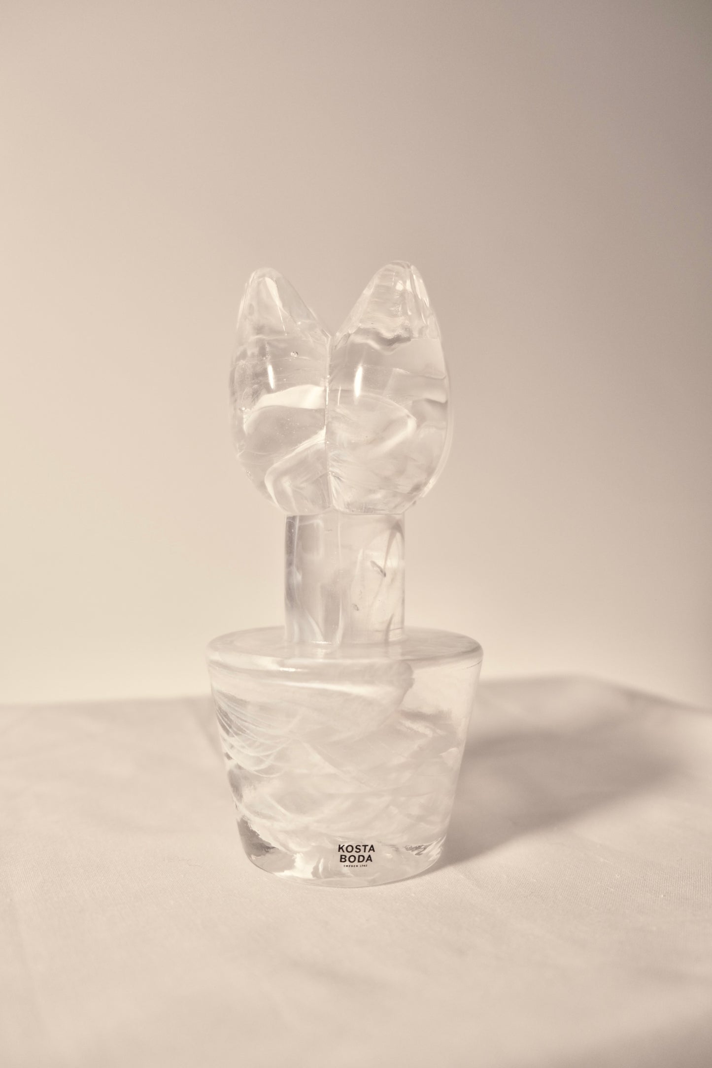 Kosta Boda glass tulips "Flower Power" by Ulrica Hydman-Vallien