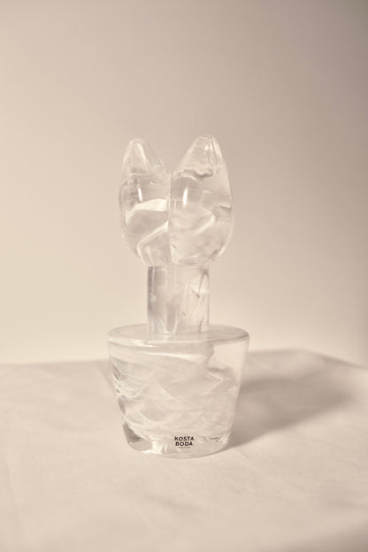 Kosta Boda glass tulips "Flower Power" by Ulrica Hydman-Vallien