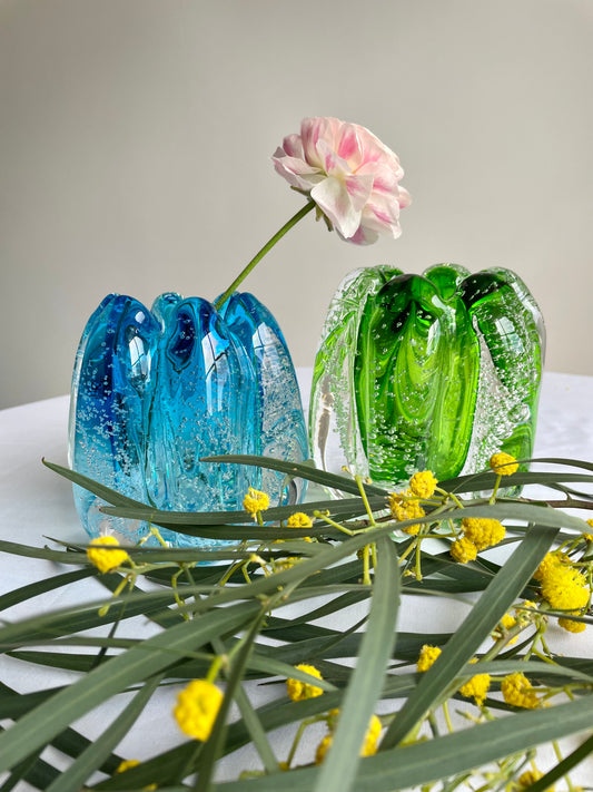 Bullicante Art Glass Vases