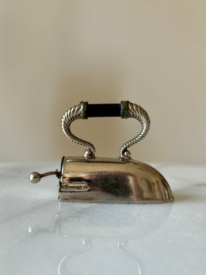Antique Miniature Iron Tape Measure