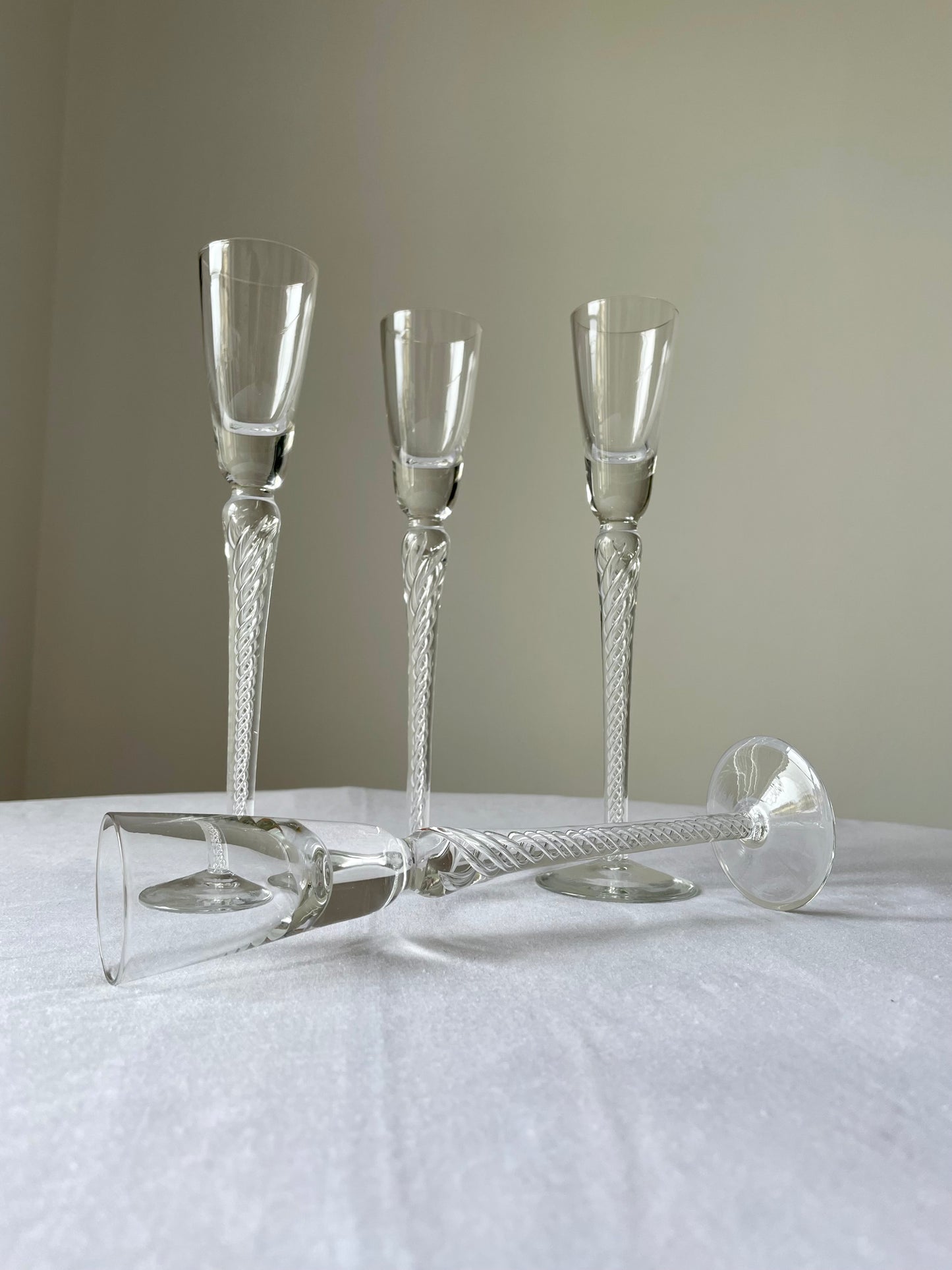 Stuart Crystal Air Twist Iona Cordial Glasses
