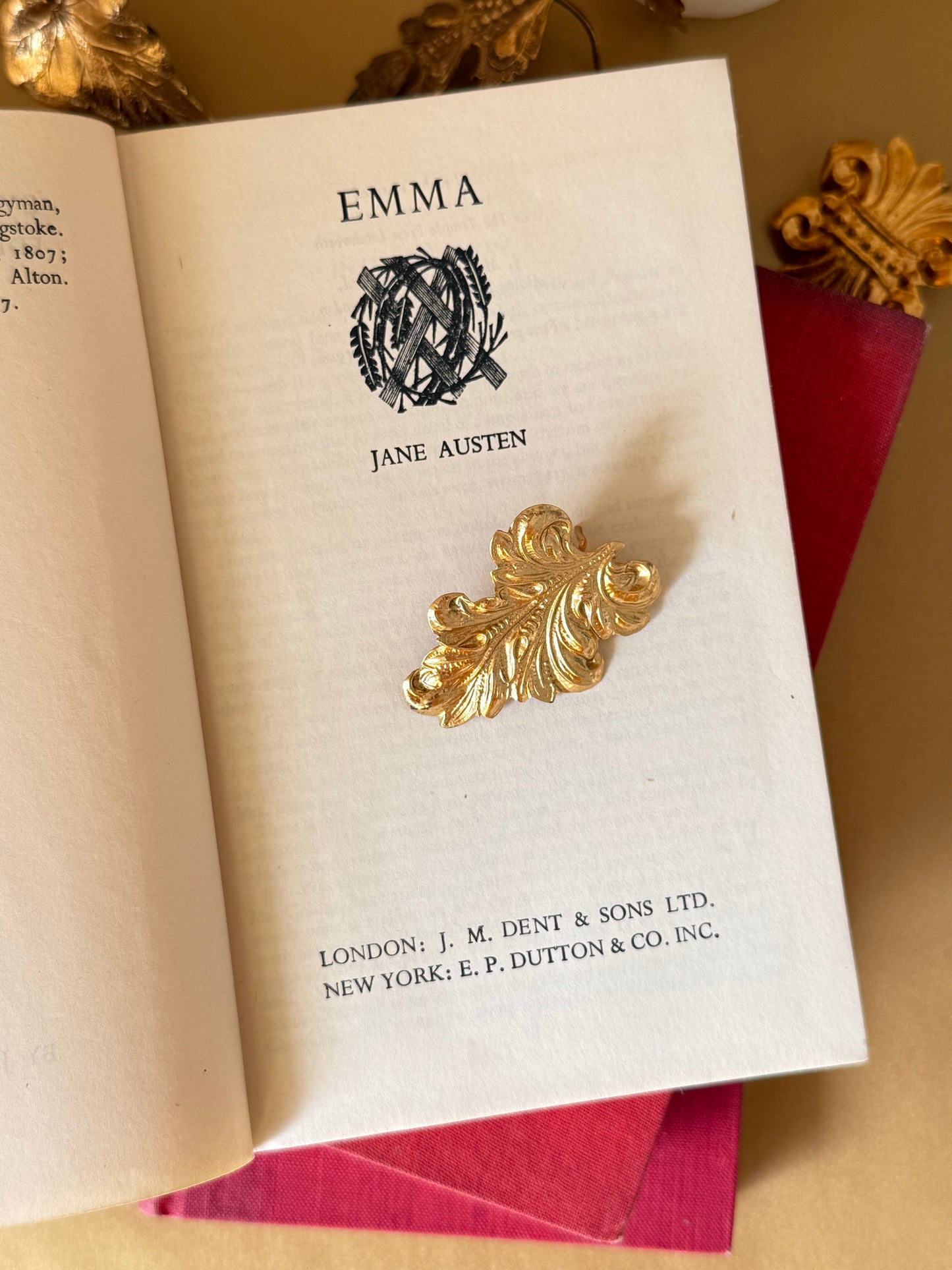 Vintage Gilded Candle Pins