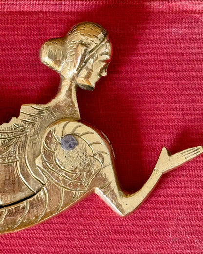 Antique Brass Betel Nut Cutter