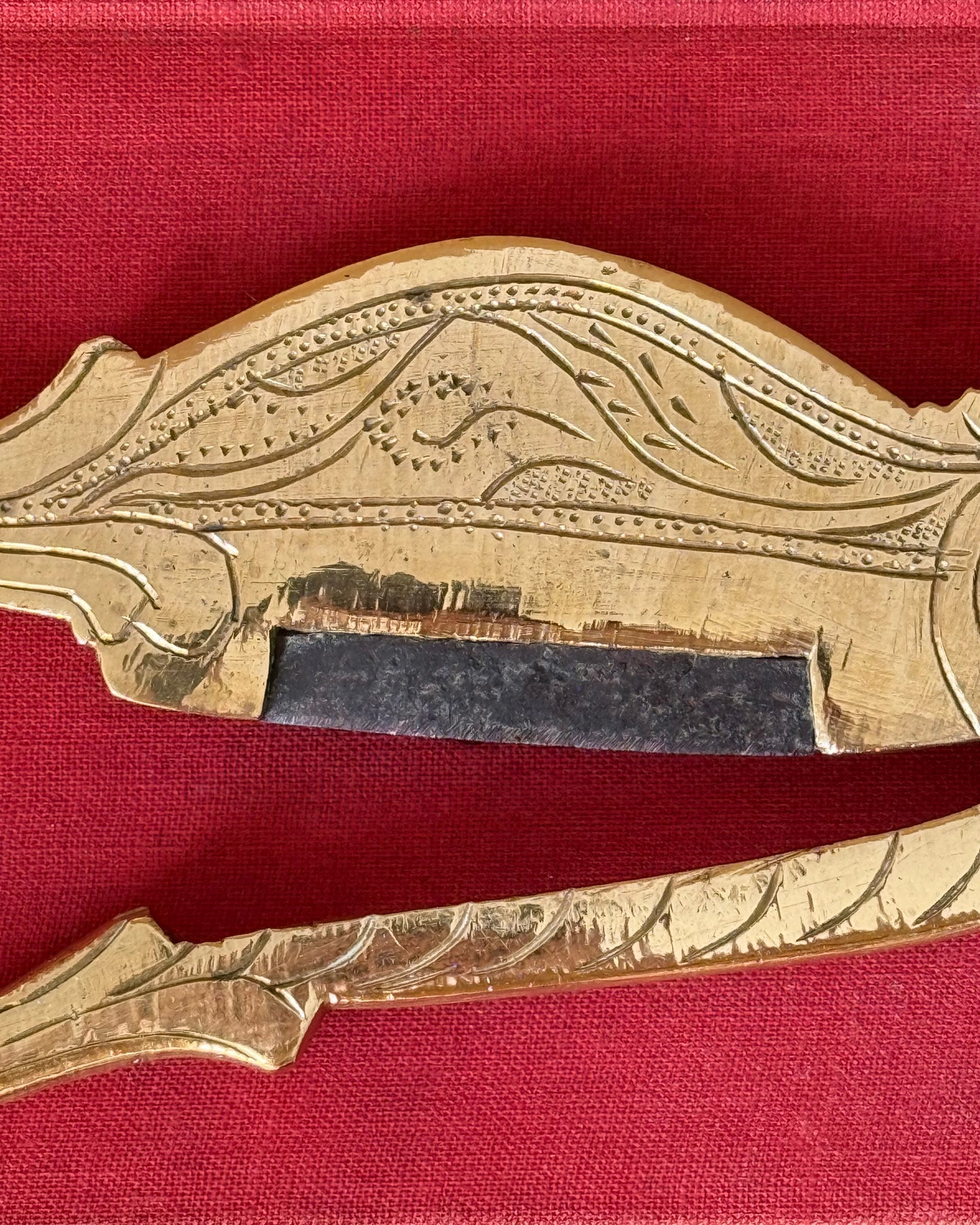 Antique Brass Betel Nut Cutter