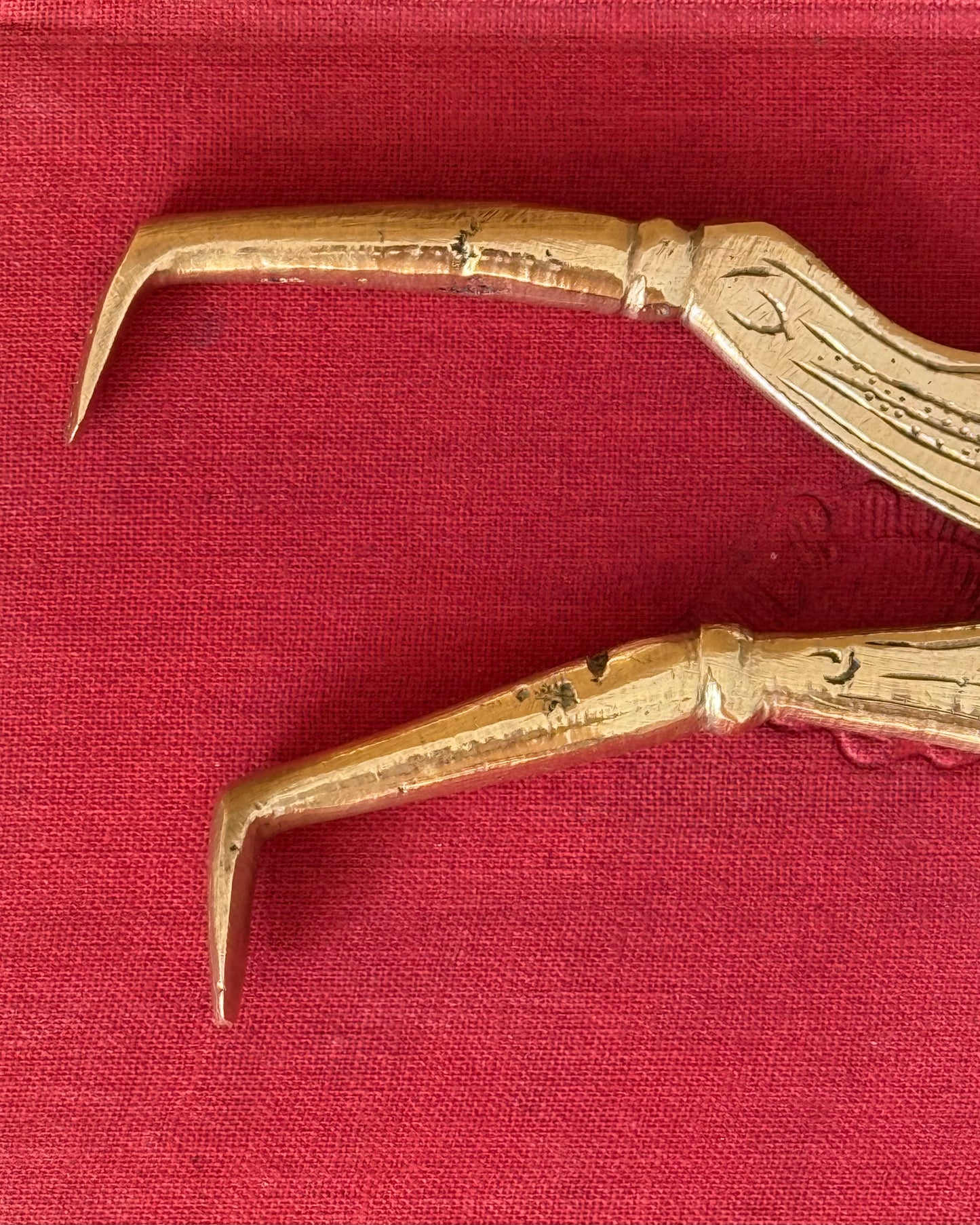 Antique Brass Betel Nut Cutter
