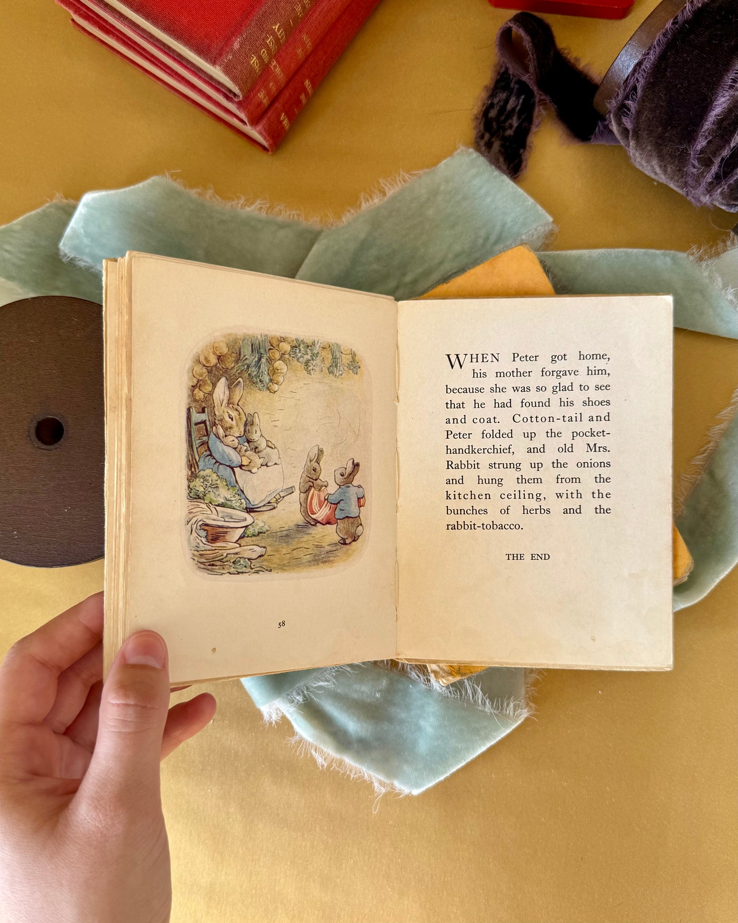 Antique Set of Beatrix Potter Tales