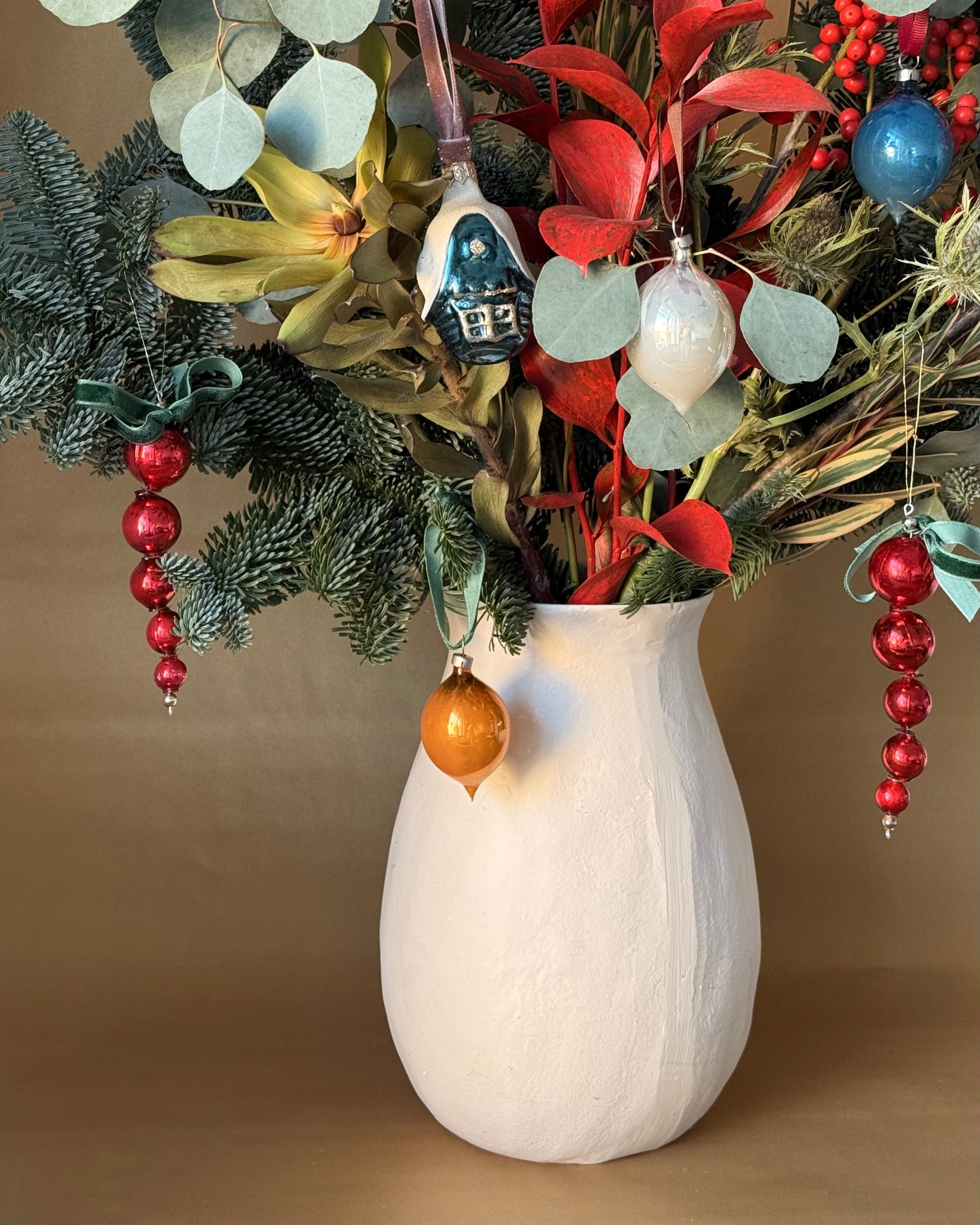 Vintage Christmas Tree Glass Ornaments Sets