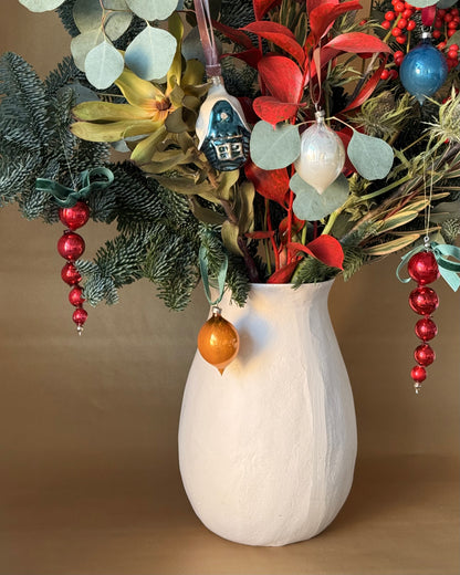 Vintage Christmas Tree Glass Ornaments Sets