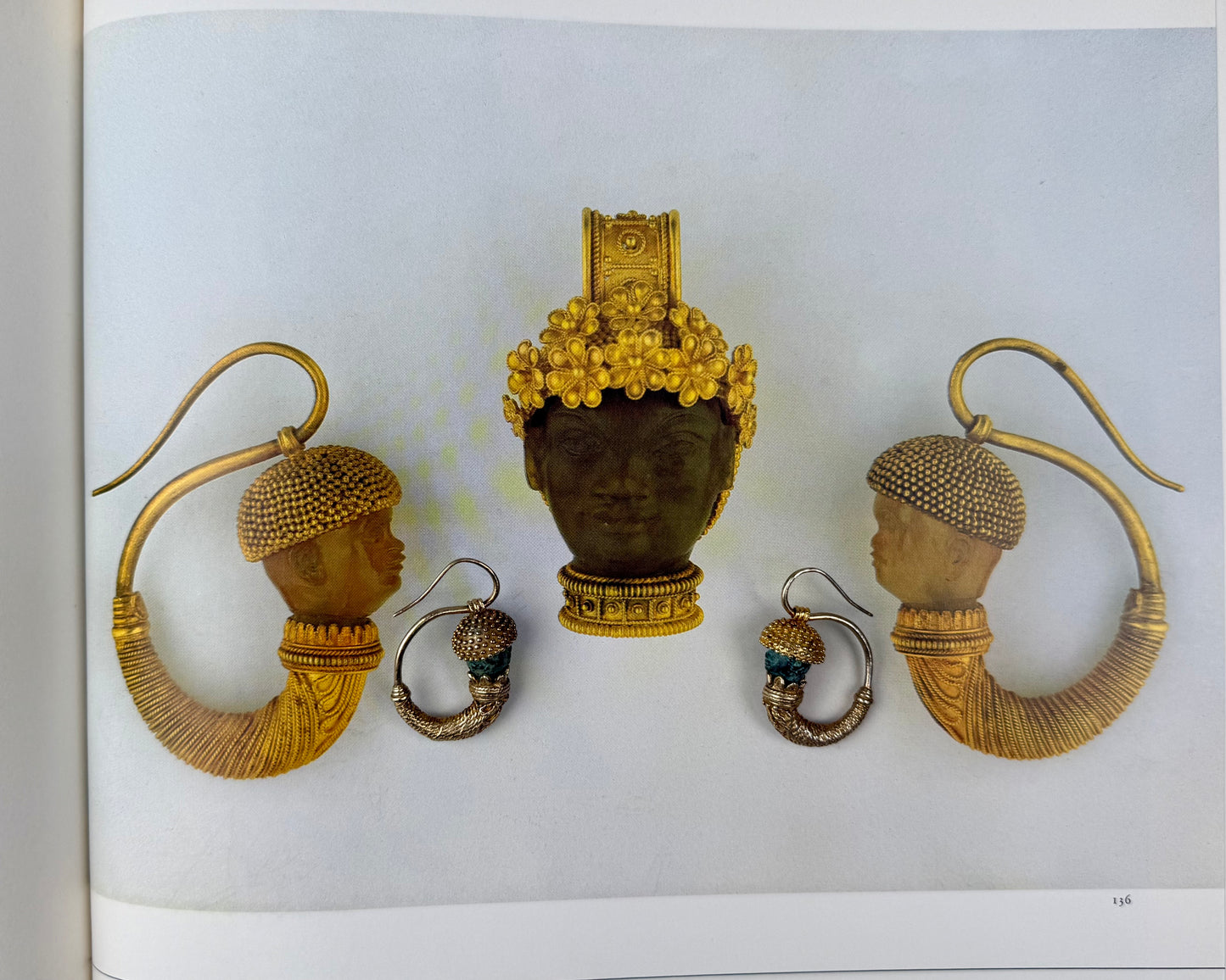 Archaeological Revival Hoop Earrings