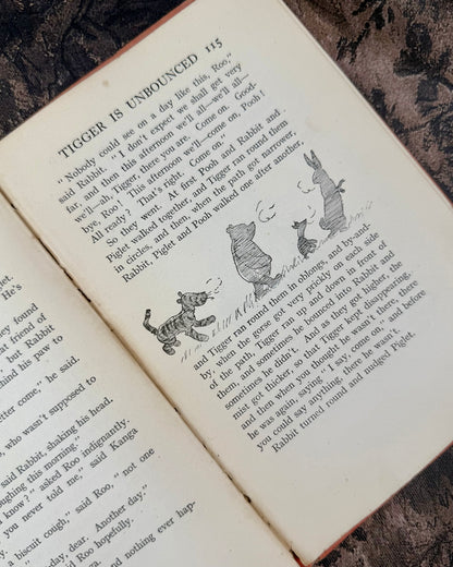 Rare 1929 Third Edition "The House at Pooh Corner" by A.A. Milne