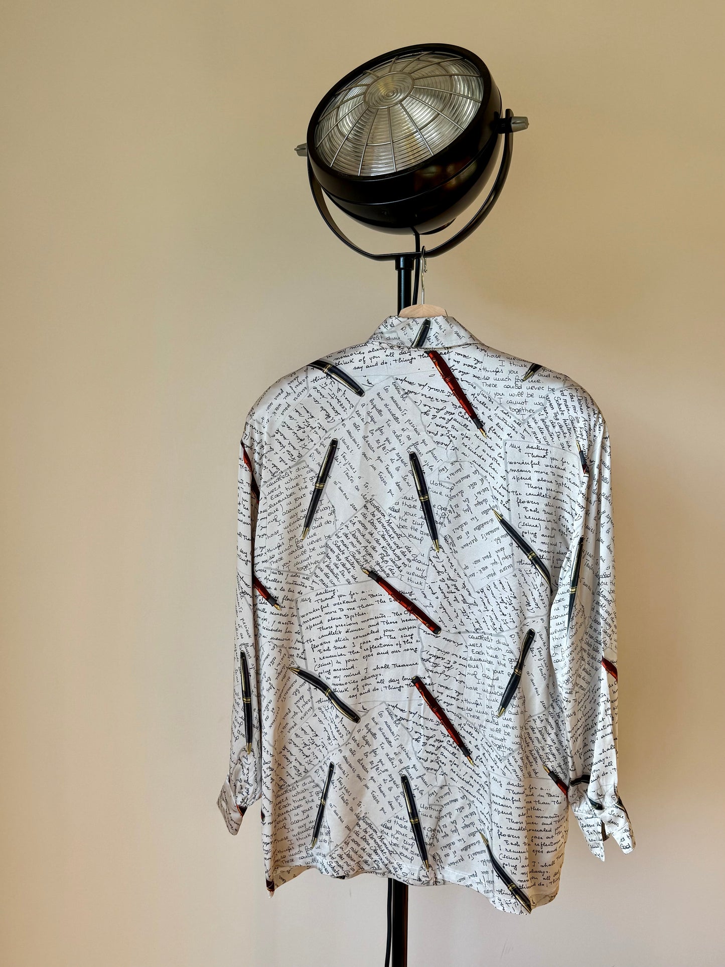 Vintage 90s Escada Margaretha Ley Silk Shirt