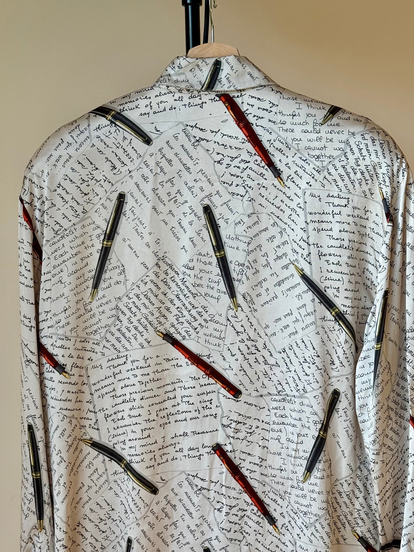 Vintage 90s Escada Margaretha Ley Silk Shirt