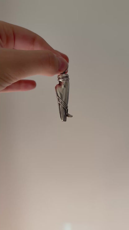 Vintage Fred Paris Foot in Greek Sandal Silver Pendant