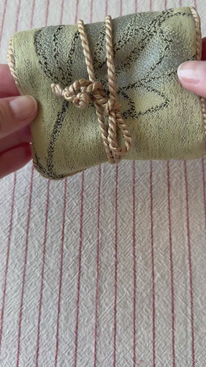 Antique Silk Lingerie Pouches