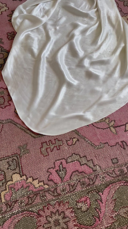 1930's Silk Satin Wedding Gown